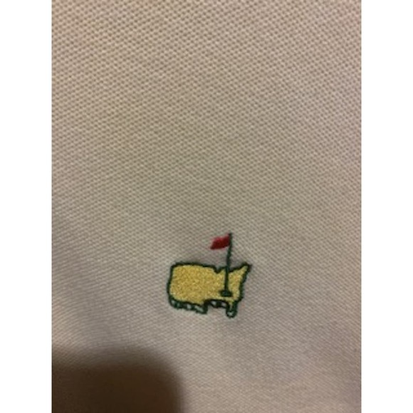 Masters Collection Logo Women's Small Pale Yellow Golf Polo - Picture 3 of 7